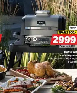 POWER Elektrisk grill tilbud