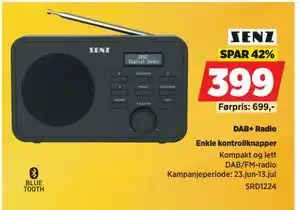 POWER DAB+ Radio tilbud