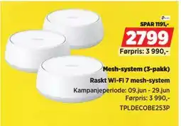 POWER Mesh-system (3-pakk) tilbud