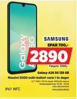 POWER Galaxy A26 5G 128 GB tilbud