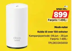 POWER Mesh-ruter tilbud