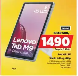 POWER Tab M9 LTE tilbud