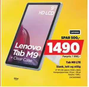 POWER Tab M9 LTE tilbud