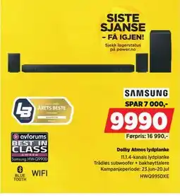 POWER Dolby Atmos lydplanke tilbud