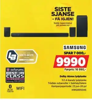 POWER Dolby Atmos lydplanke tilbud
