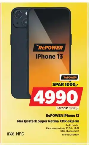 POWER RePOWER iPhone 13 tilbud