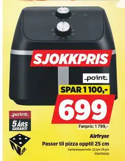 POWER Airfryer tilbud