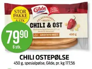 Kiwi CHILI OSTEPØLSE tilbud