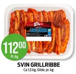 Kiwi SVIN GRILLRIBBE tilbud
