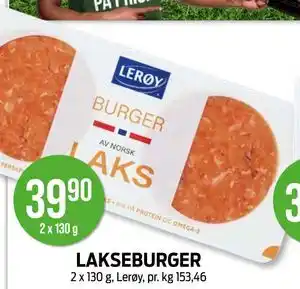 Kiwi LAKSEBURGER tilbud