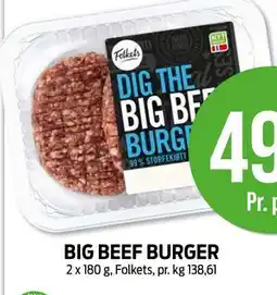 Kiwi BIG BEEF BURGER tilbud