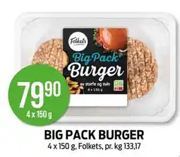 Kiwi BIG PACK BURGER tilbud