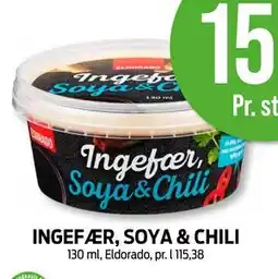 Kiwi INGEFÆR, SOYA & CHILI tilbud