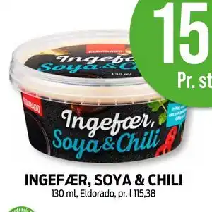 Kiwi INGEFÆR, SOYA & CHILI tilbud