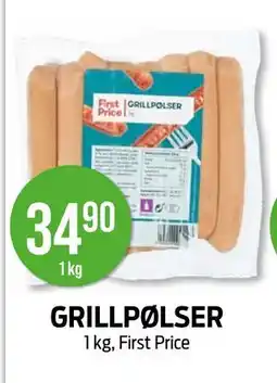 Kiwi GRILLPØLSER tilbud