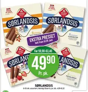 Kiwi SØRLANDSIS tilbud