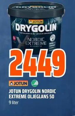 Coop Obs JOTUN DRYGOLIN NORDIC EXTREME OLJEGLANS 50 tilbud