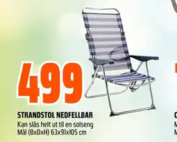 Coop Obs STRANDSTOL NEDFELLBAR tilbud