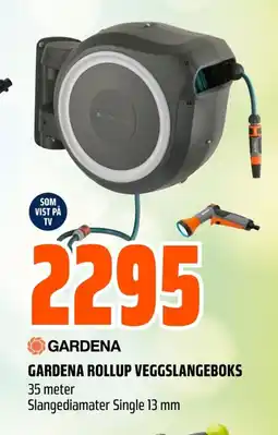 Coop Obs GARDENA ROLLUP VEGGSLANGEBOKS 35 meter tilbud