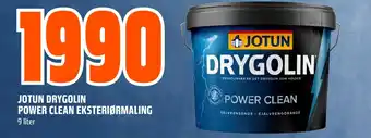 Coop Obs JOTUN DRYGOLIN POWER CLEAN EKSTERIØRMALING tilbud