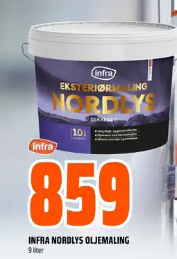 Coop Obs INFRA NORDLYS OLJEMALING tilbud