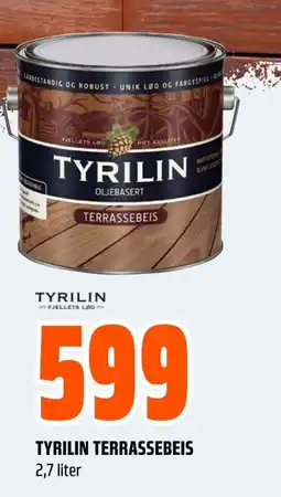 Coop Obs TYRILIN TERRASSEBEIS tilbud