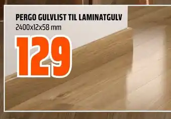 Coop Obs PERGO GULVLIST TIL LAMINATGULV tilbud