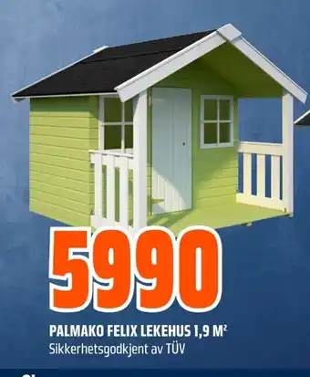 Coop Obs PALMAKO FELIX LEKEHUS 1,9 M² tilbud