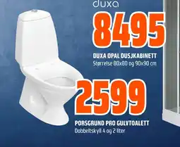 Coop Obs PORSGRUND PRO GULVTOALETT tilbud