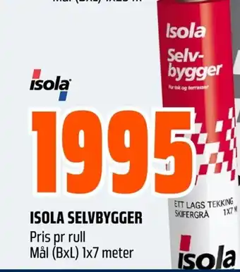 Coop Obs ISOLA SELVBYGGER tilbud