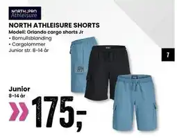 Sport Outlet NORTH ATHLEISURE SHORTS tilbud