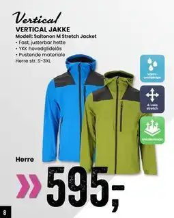 Sport Outlet VERTICAL JAKKE tilbud