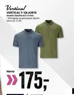 Sport Outlet VERTICAL T-SKJORTE tilbud
