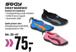 Sport Outlet SWAY BADESKO tilbud