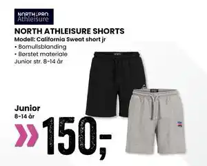 Sport Outlet NORTH ATHLEISURE SHORTS tilbud
