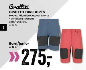 Sport Outlet GRAFFITI TURSHORTS tilbud