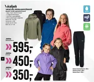 Sport Outlet VIKAFJELL REGNJAKKE/BUKSE tilbud