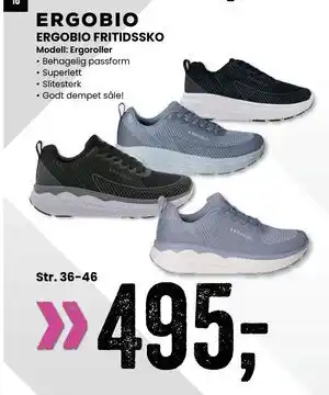 Sport Outlet ERGOBIO FRITIDSSKO tilbud