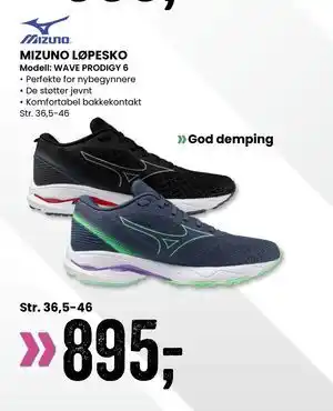 Sport Outlet MIZUNO LØPESKO WAVE PRODIGY 6 tilbud