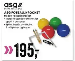Sport Outlet ASG FOTBALL KROCKET tilbud