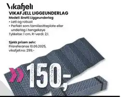 Sport Outlet VIKAFJELL LIGGEUNDERLAG tilbud