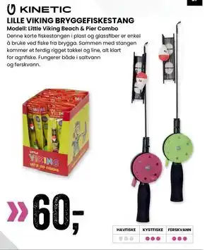Sport Outlet LILLE VIKING BRYGGEFISKESTANG tilbud