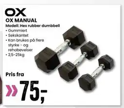 Sport Outlet OX MANUAL tilbud