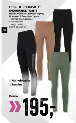 Sport Outlet ENDURANCE TIGHTS tilbud