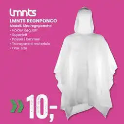 Sport Outlet LMNTS REGNPONCO tilbud