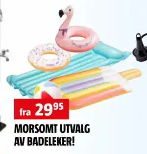 Bauhaus MORSOMT UTVALG AV BADELEKER! tilbud