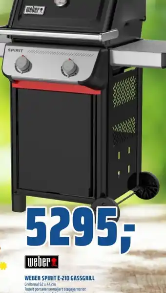 Coop Obs WEBER SPIRIT E-210 GASSGRILL tilbud