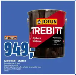 Coop Obs JOTUN TREBITT OLJEBEIS tilbud