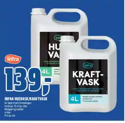 Coop Obs INFRA HUSVASK/KRAFTVASK tilbud