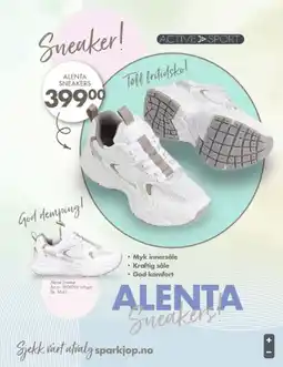 Sparkjøp ALENTA SNEAKERS tilbud